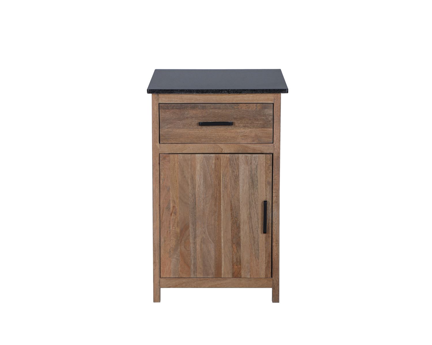 Meuble de cuisine bois massif 1 porte 1 tiroir "Grand Chef"