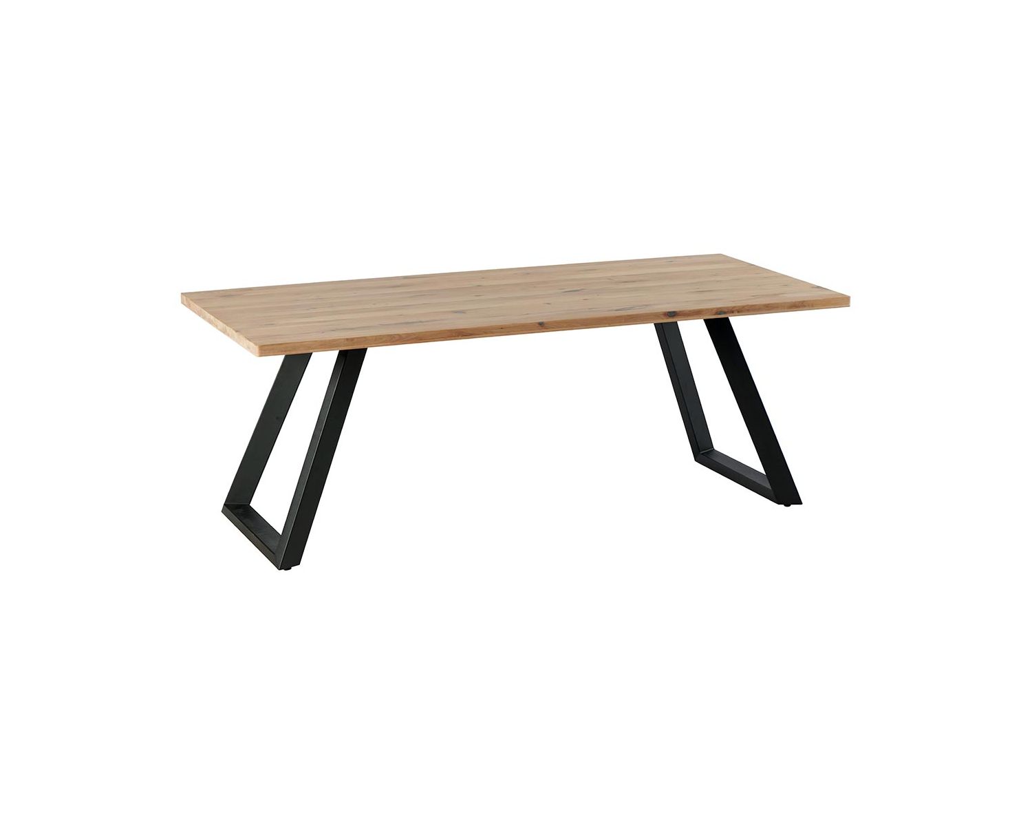 Allonge pour table de repas "Kent" finition huilée blanchie