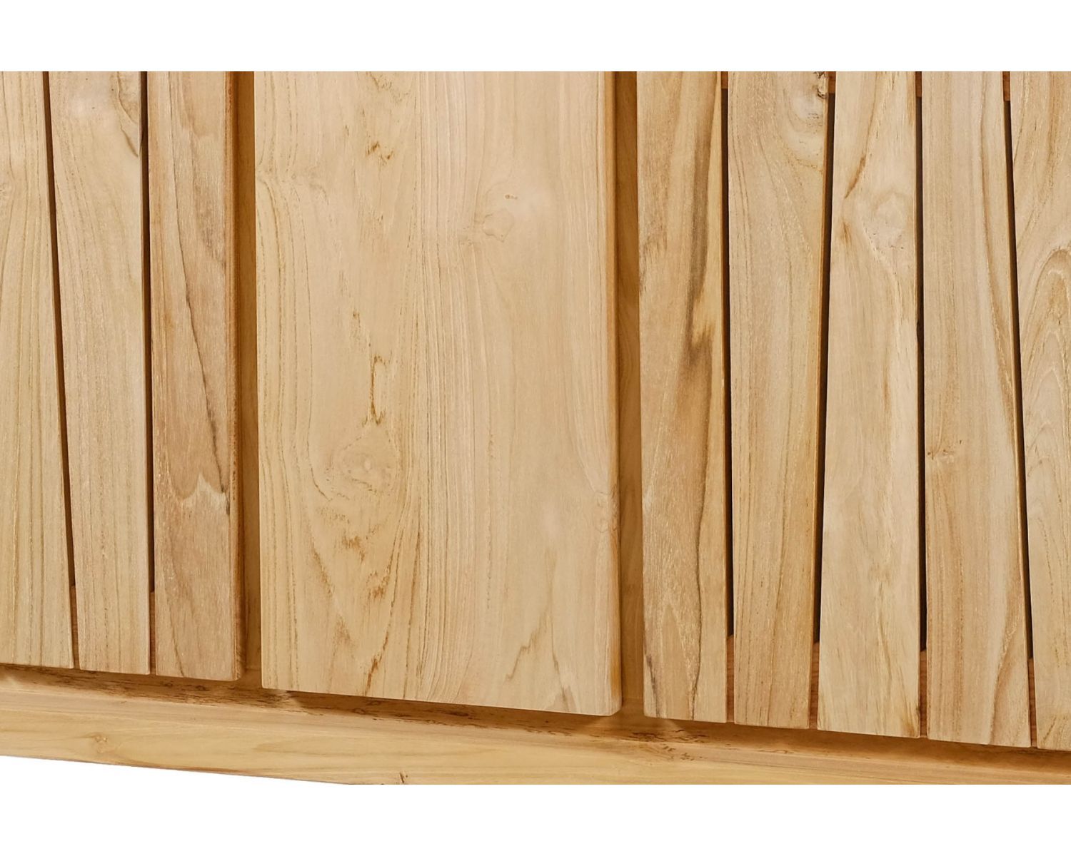 Meuble sous vasque en teck et pieds métal 120 cm "Doko"