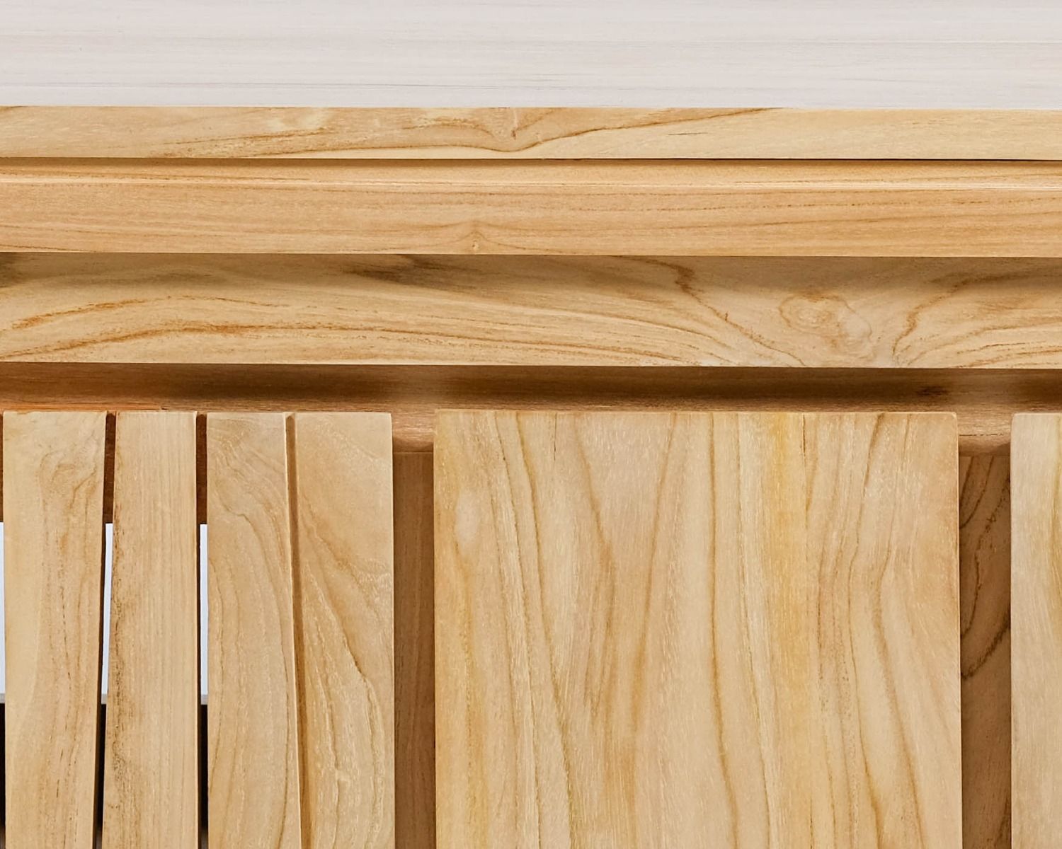 Meuble sous vasque suspendu en teck 120 cm "Doko"