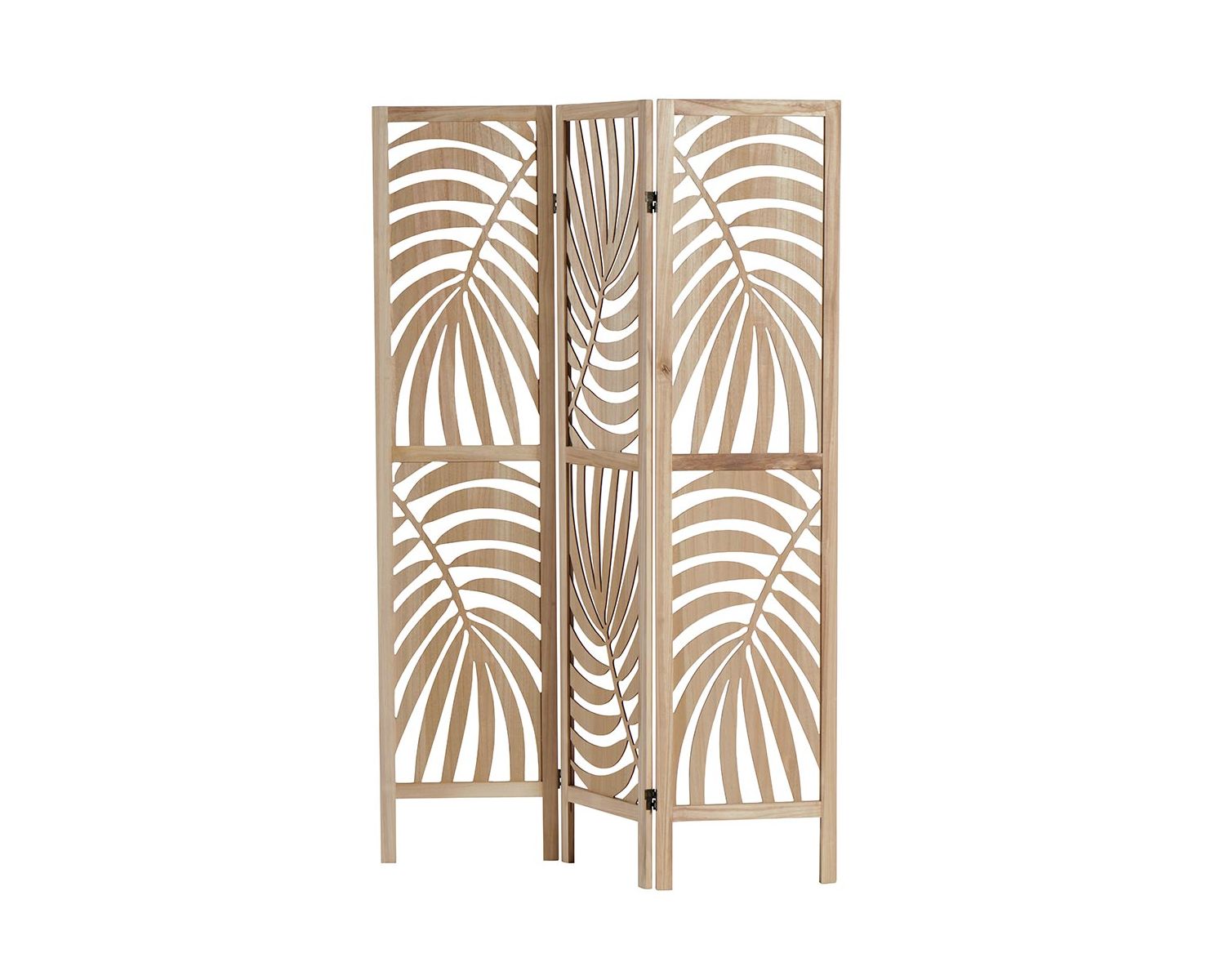 Paravent palmier en bois de paulownia "Hamilton" Casita