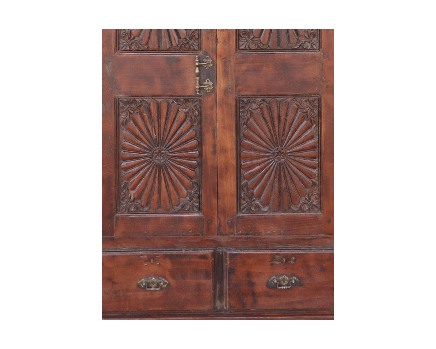 Double porte indienne ornementale modèle unique "Vieille Porte"