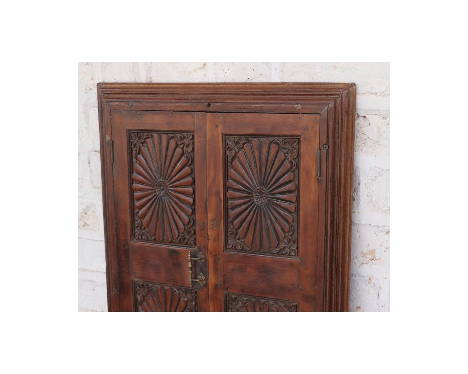 Double porte indienne ornementale modèle unique "Vieille Porte"