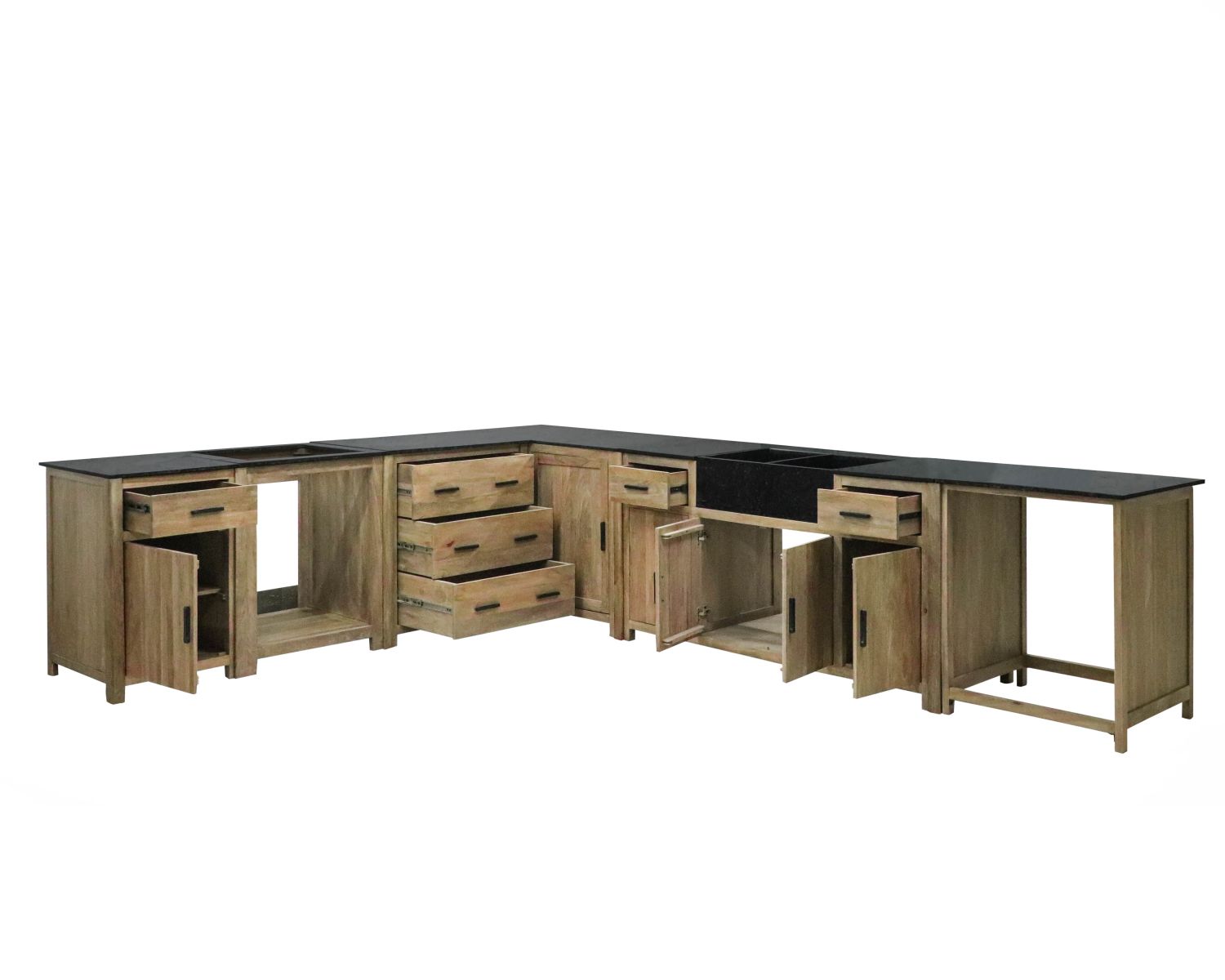 Meuble bas de cuisine pour lave-vaisselle "Grand Chef" à monter