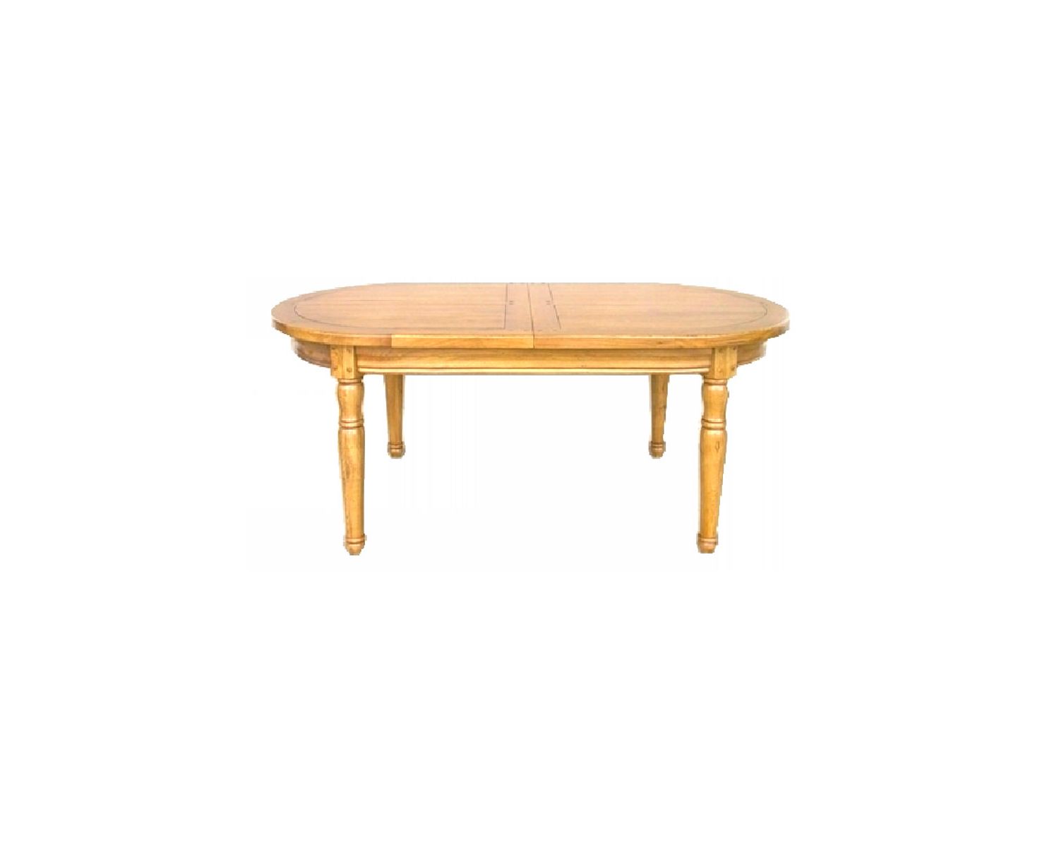 Table ovale 180cm chêne massif "Antique"