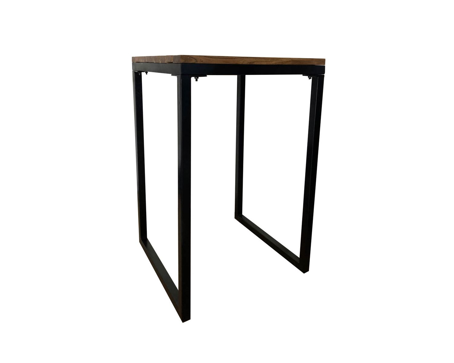Mange-debout carré en bois exotique 70x70 cm "Garden"