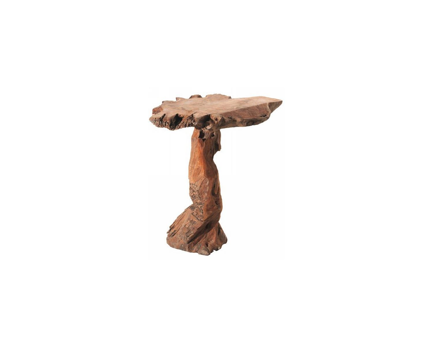 Table haute teck massif "Farmer" Casita