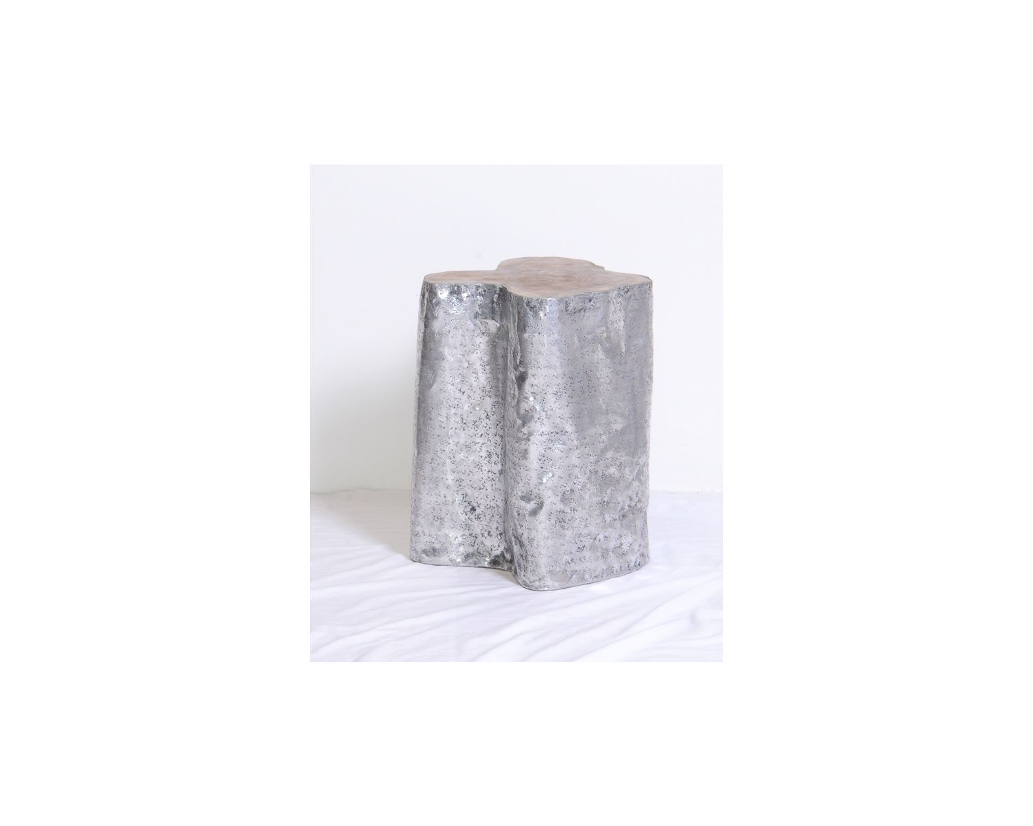 Tabouret métallique en teck "Farmer" Casita