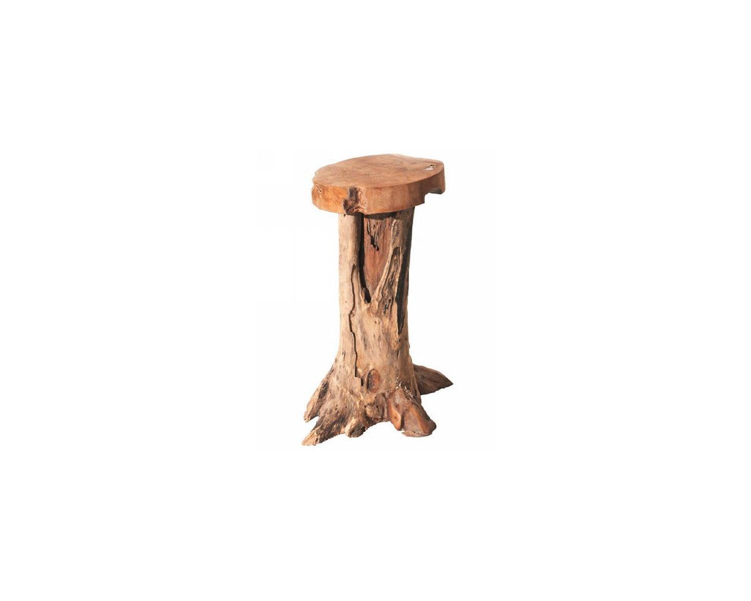 Tabouret de bar teck massif "Farmer" Casita