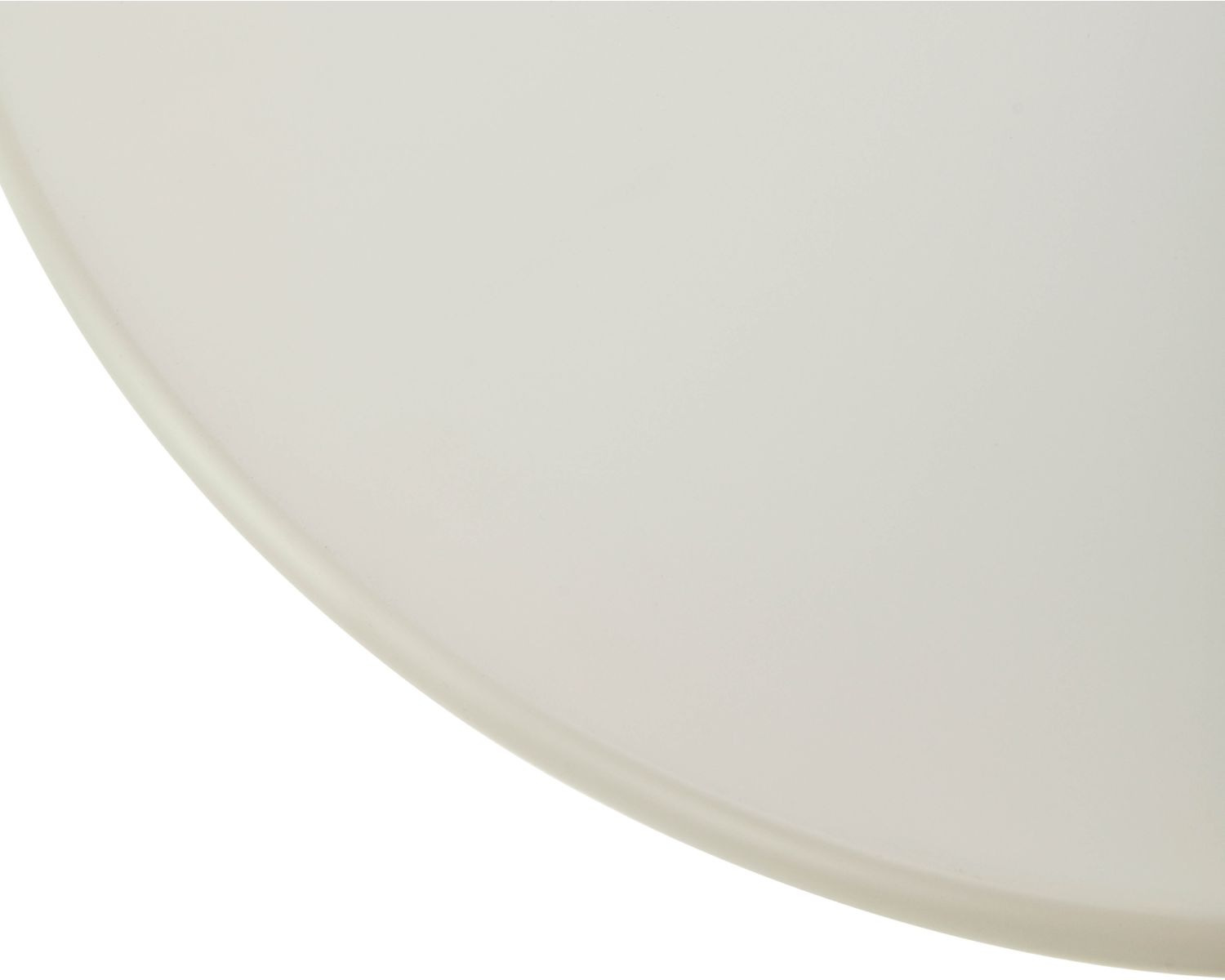 Table basse ronde minimaliste "Nalya" coloris beige à pied central