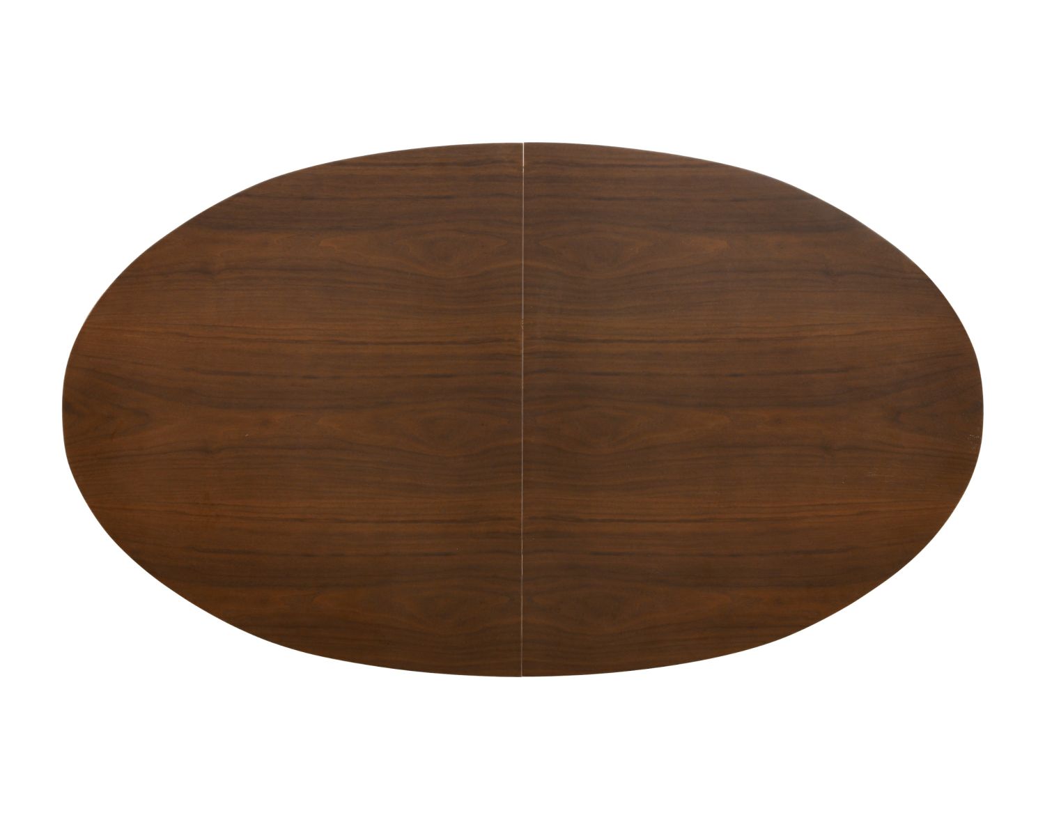 Table de repas extensible 160–200 cm teinte noyer "Oria" forme ovale