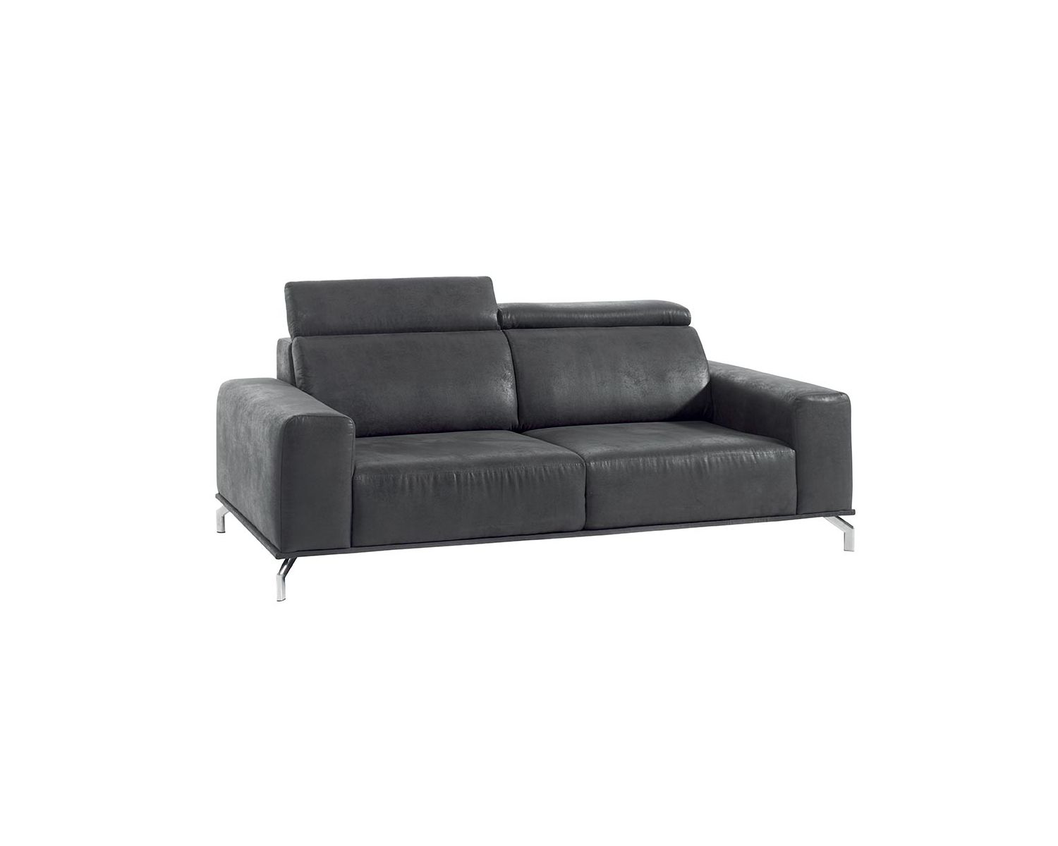 Canapé contemporain ultra confortable XXL en tissu doux "Utaka" coloris au choix