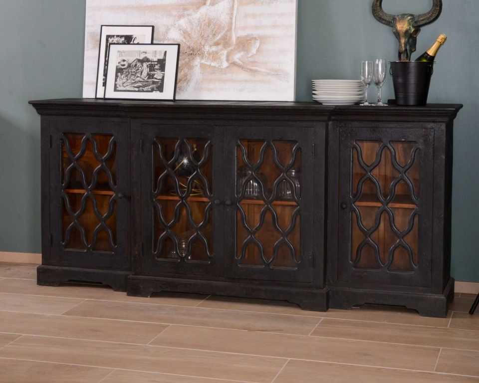 Atta Avenue Armoire d'appoint en bois massif Retro Short - Canada Atta Avenue Armoire d'appoint en bois massif Retro Short - Canada