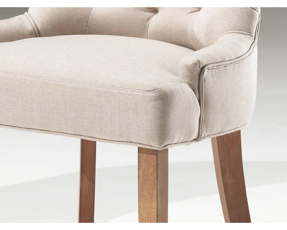 Chaise Vintage Revisitée Contemporain, Design par Lin-Et-Patine Chaise Vintage Revisitée Contemporain, Design par Lin-Et-Patine