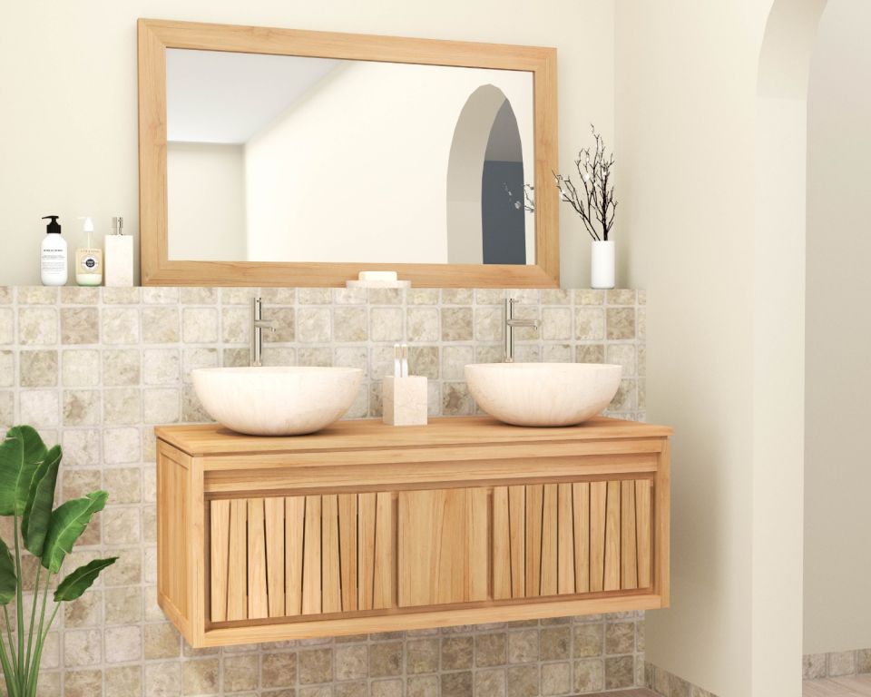 Miroir de salle de bain rétroéclairé Koh-i-noor 120x80 cm Modèle d