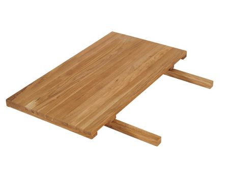 Allonge table "Flix" Casita chêne massif huilé 50cm