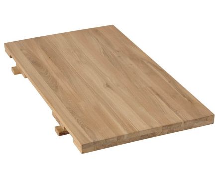 Allonge 50 cm pour tables « Ashland » chêne massif huilé naturel
