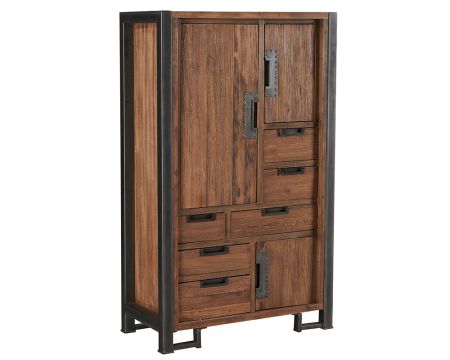 Armoire bois massif : 1, 2, 3, 4 portes