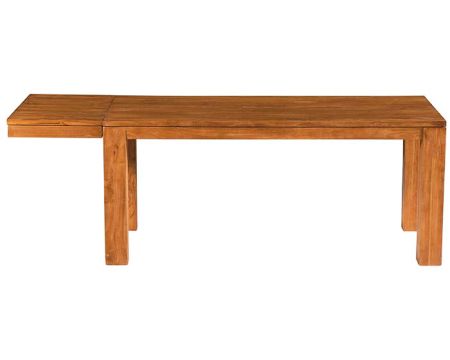 Table rectangulaire teck massif brossé "Bornéo" Casita 150cm