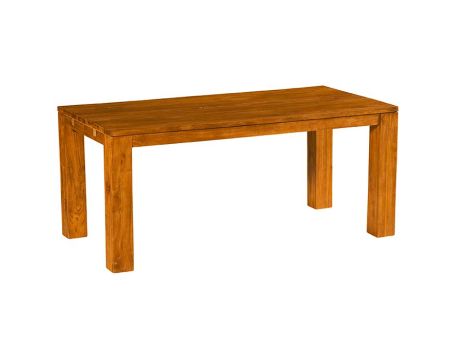 Table rectangulaire teck massif brossé "Bornéo" Casita 150cm