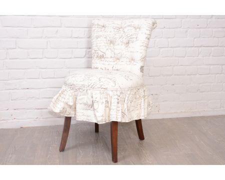 Chaise écriture "Château"