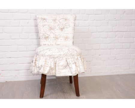 Chaise écriture "Château"