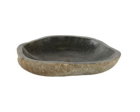 Grande vasque à poser en pierre de rivière naturelle "Stone"
