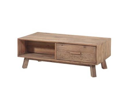 Table basse 2 tiroirs pin "Kyrwood"