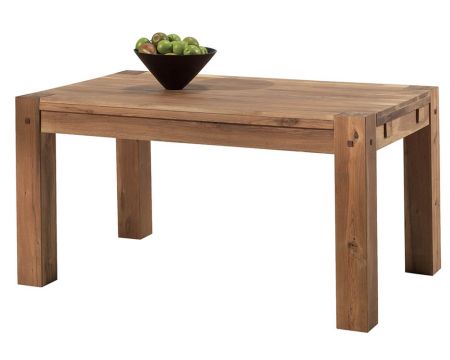 Table de salle à manger "Lodge Casita" 150cm en chêne massif huilé