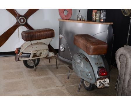 Tabouret de bar Vespa "Route 66"