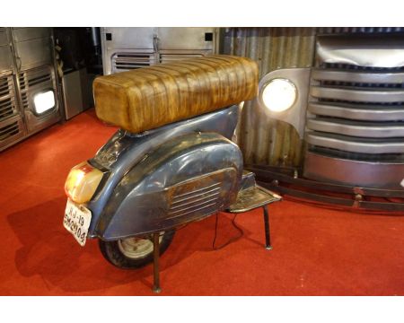 Tabouret de bar Vespa "Route 66"