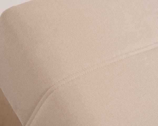 Têtière en tissu crème pour bain de soleil "Sunset Bay"