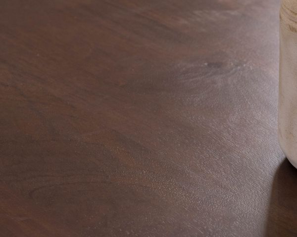 Table extensible en manguier massif teinte noyer "Sicora" 180 à  cm esprit zen