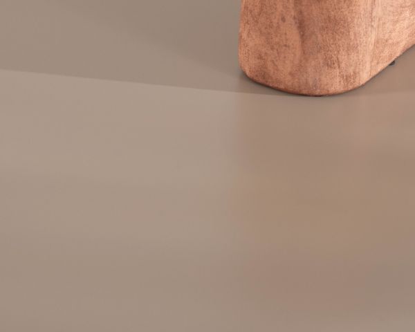 Table de repas ovale 180 cm design moderne et épuré beige "Odyna"