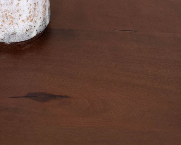 Table de repas extensible 180 cm "Odessa" en manguier massif teinte noyer