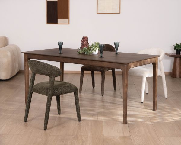 Table de repas 180 cm en manguier design épuré "Amok"