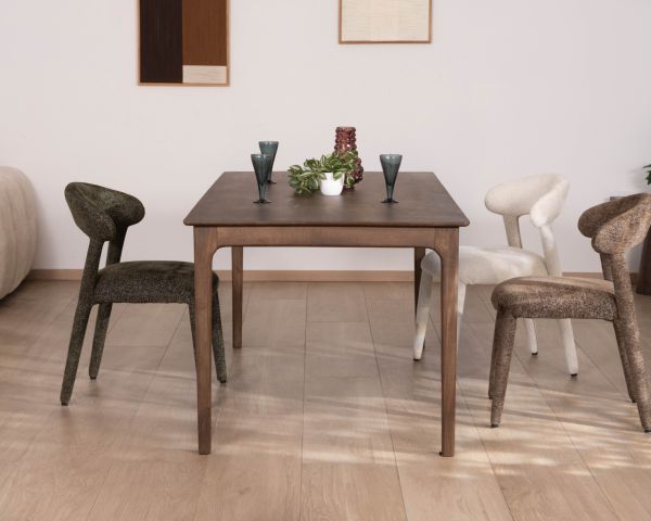 Table de repas 180 cm en manguier design épuré "Amok"