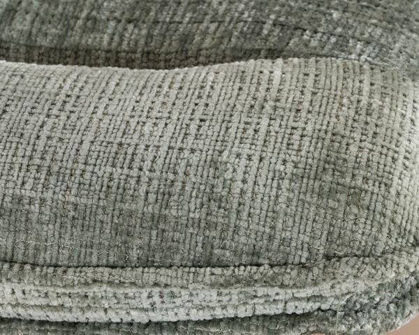 Lot de 2 chaises hautes réglables en hauteur "Topley" confort matelassé en velours vert sauge