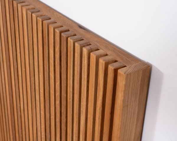 Tête de lit en chêne huilé style Newtro “Winton” 160 cm