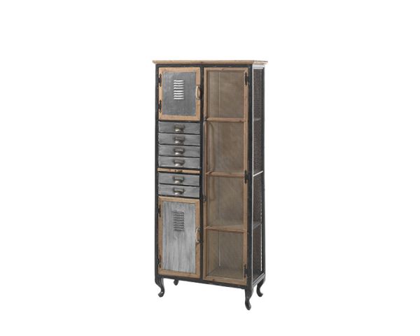 Armoire industrielle casiers - Meuble industriel