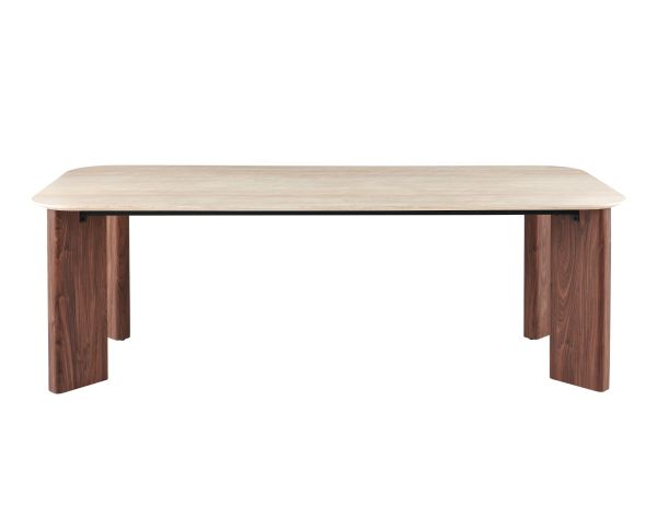 Table de repas rectangulaire 240 cm design épuré "Arpège"
