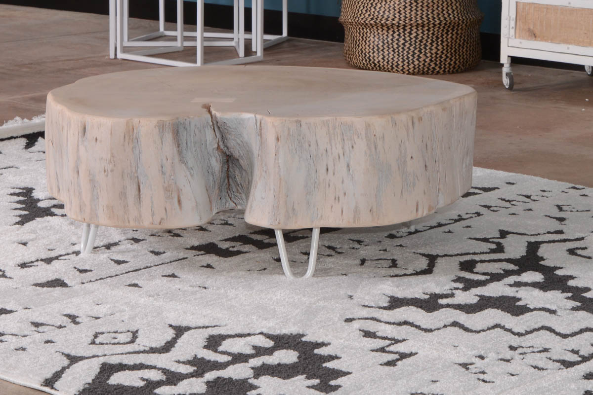 Table Basse Bois Nervure 7827